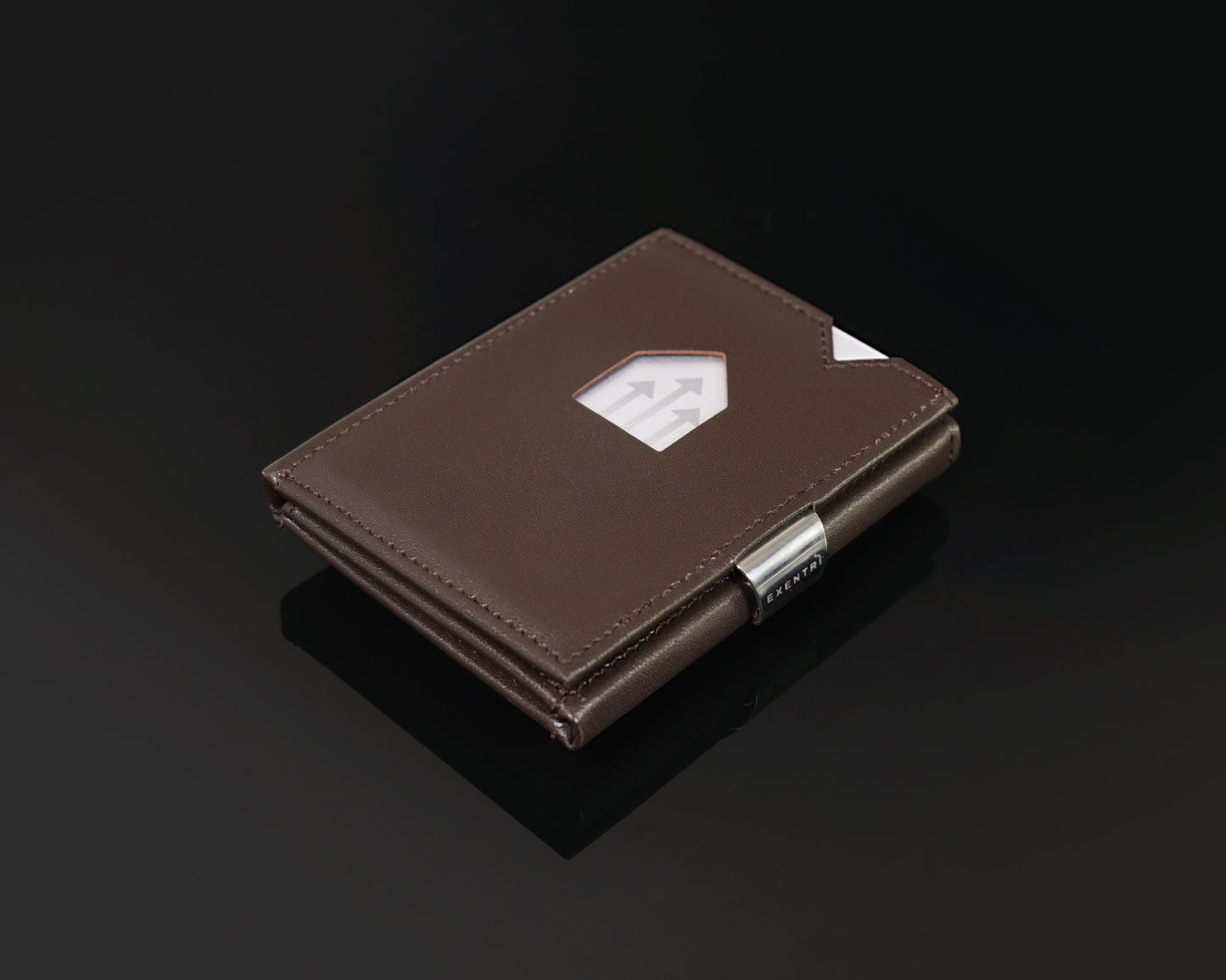 EXENTRI Wallet Brown