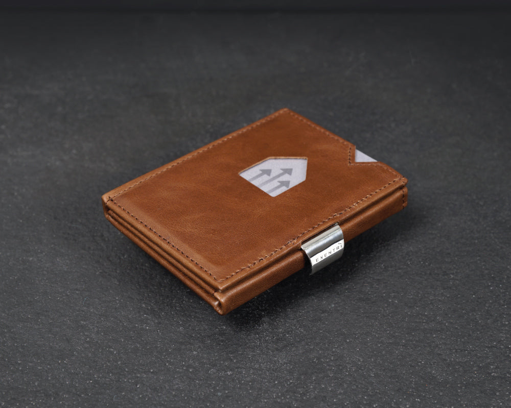 EXENTRI Wallet Hazelnut Brown