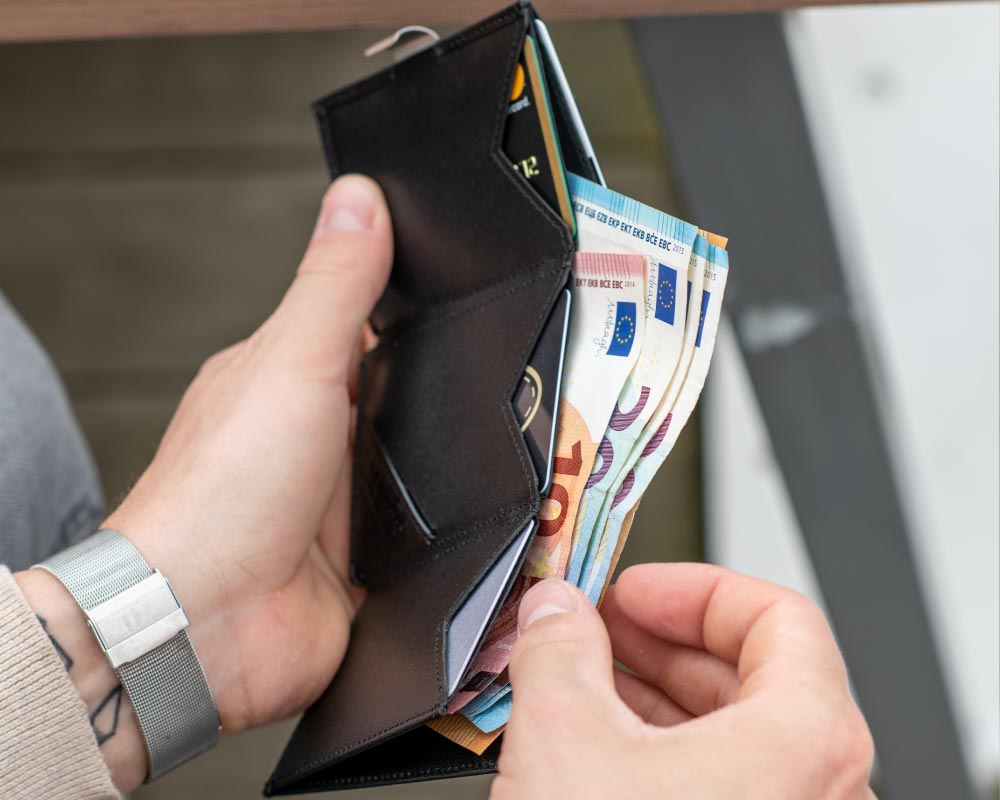 EXENTRI Wallet Black