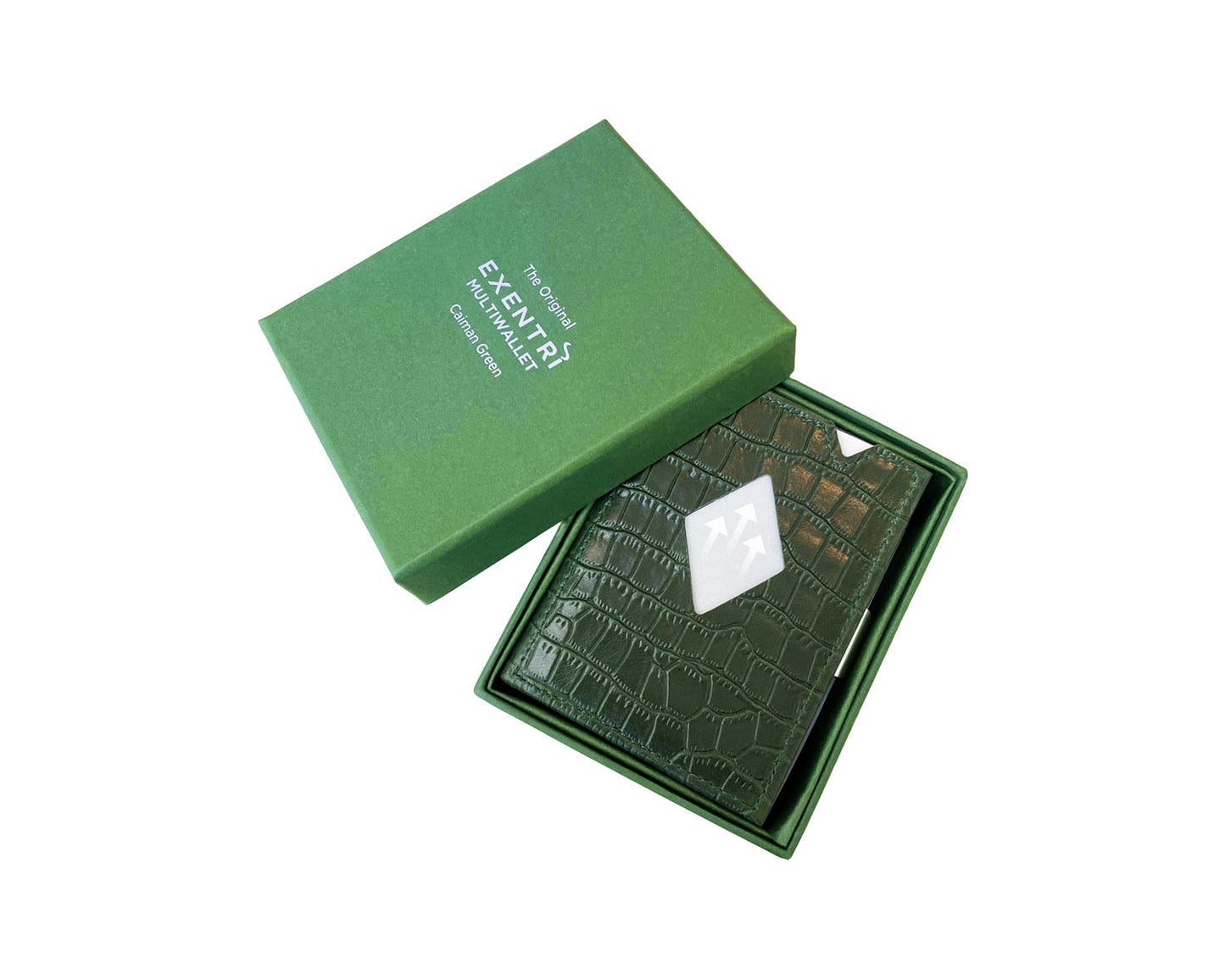 EXENTRI Multiwallet Caiman Green