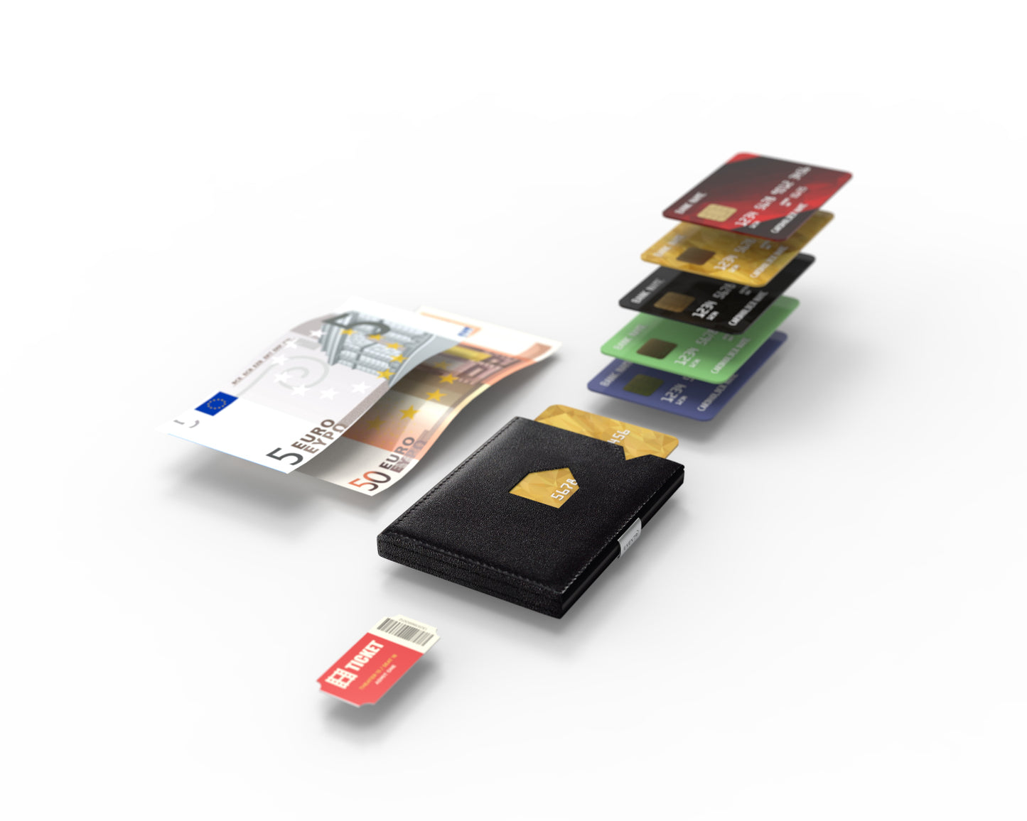 EXENTRI Wallet Black