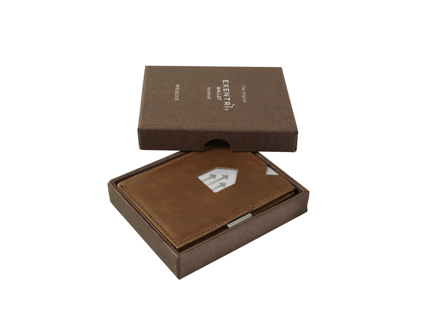 EXENTRI Wallet Hazelnut Brown