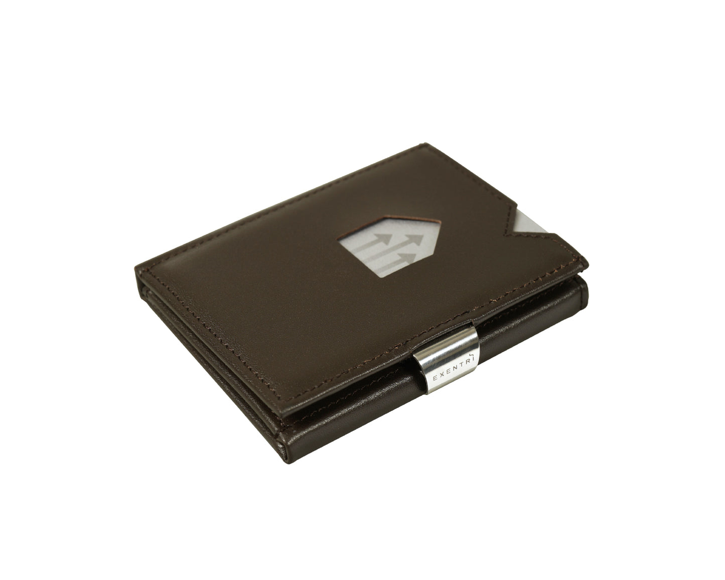 EXENTRI Wallet Brown