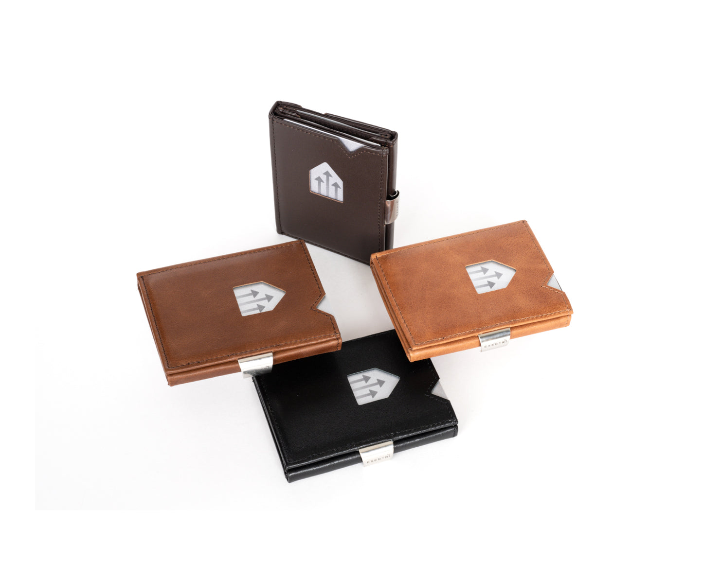EXENTRI Wallet Hazelnut Brown