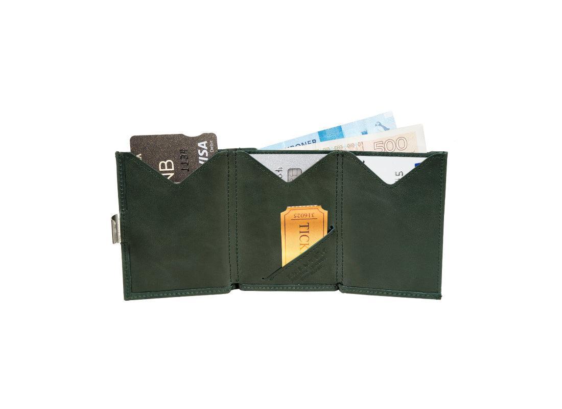 EXENTRI Wallet Green