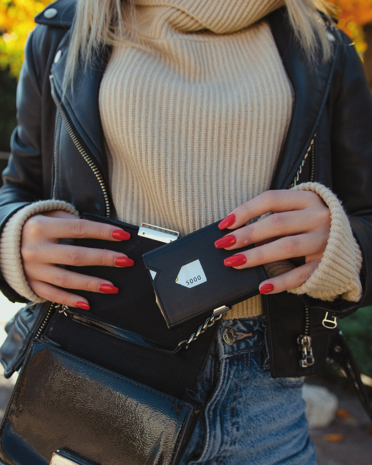 EXENTRI Wallet Black