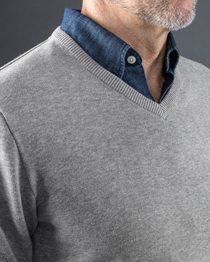 Brockton Cotton V-Neck