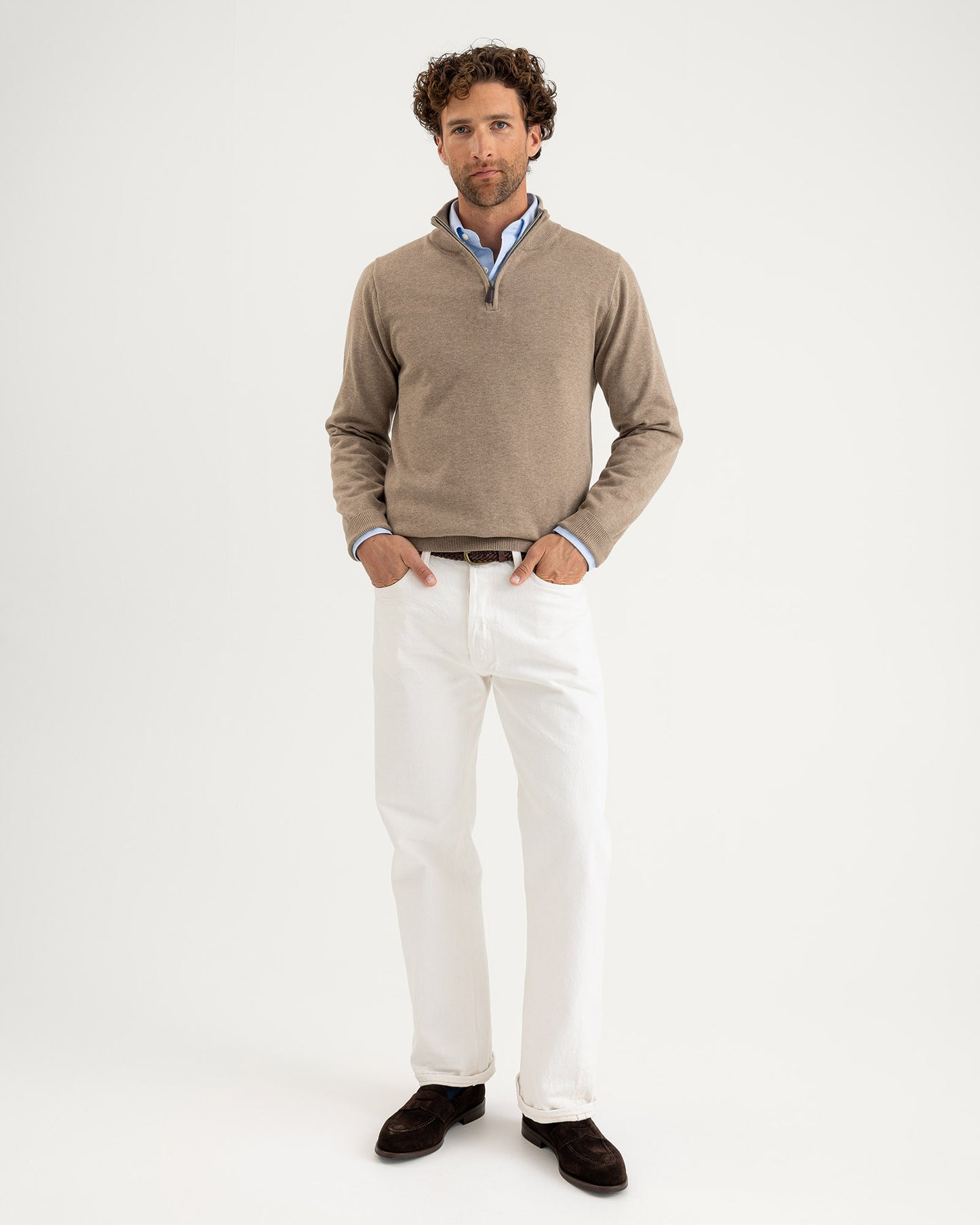 Brockton Cotton Halfzip