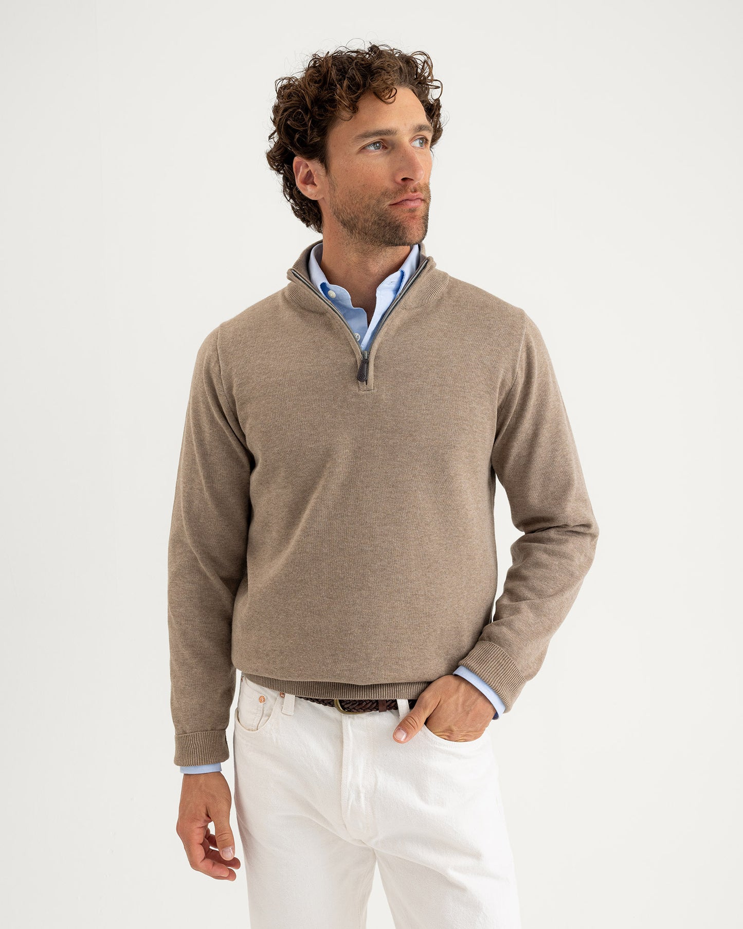 Brockton Cotton Halfzip