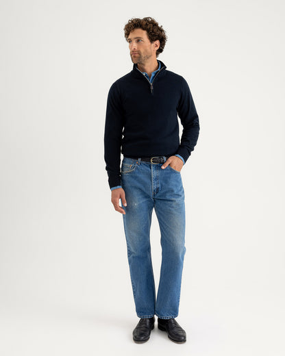 Brockton Cotton Halfzip