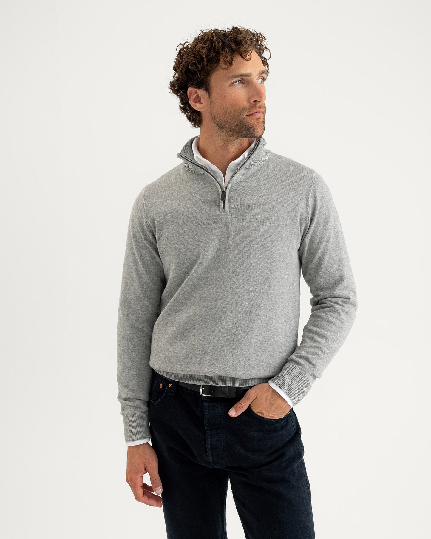 Brockton Cotton Halfzip