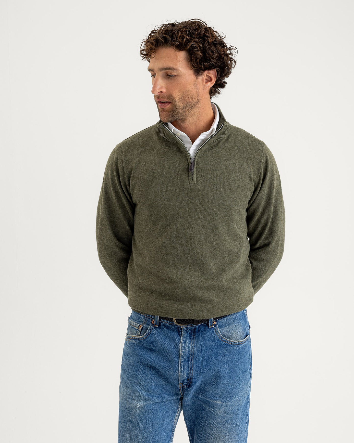 Brockton Cotton Halfzip