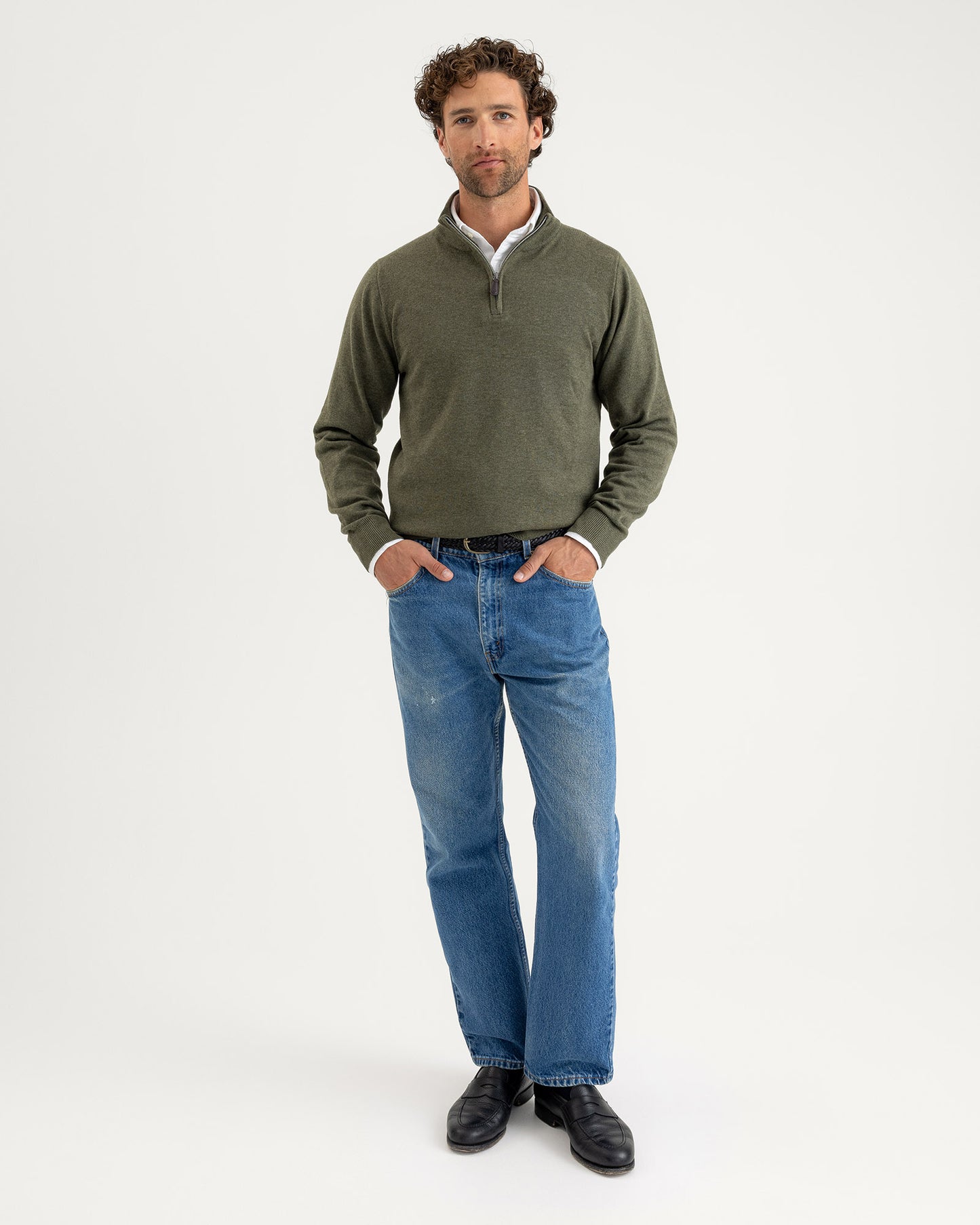 Brockton Cotton Halfzip