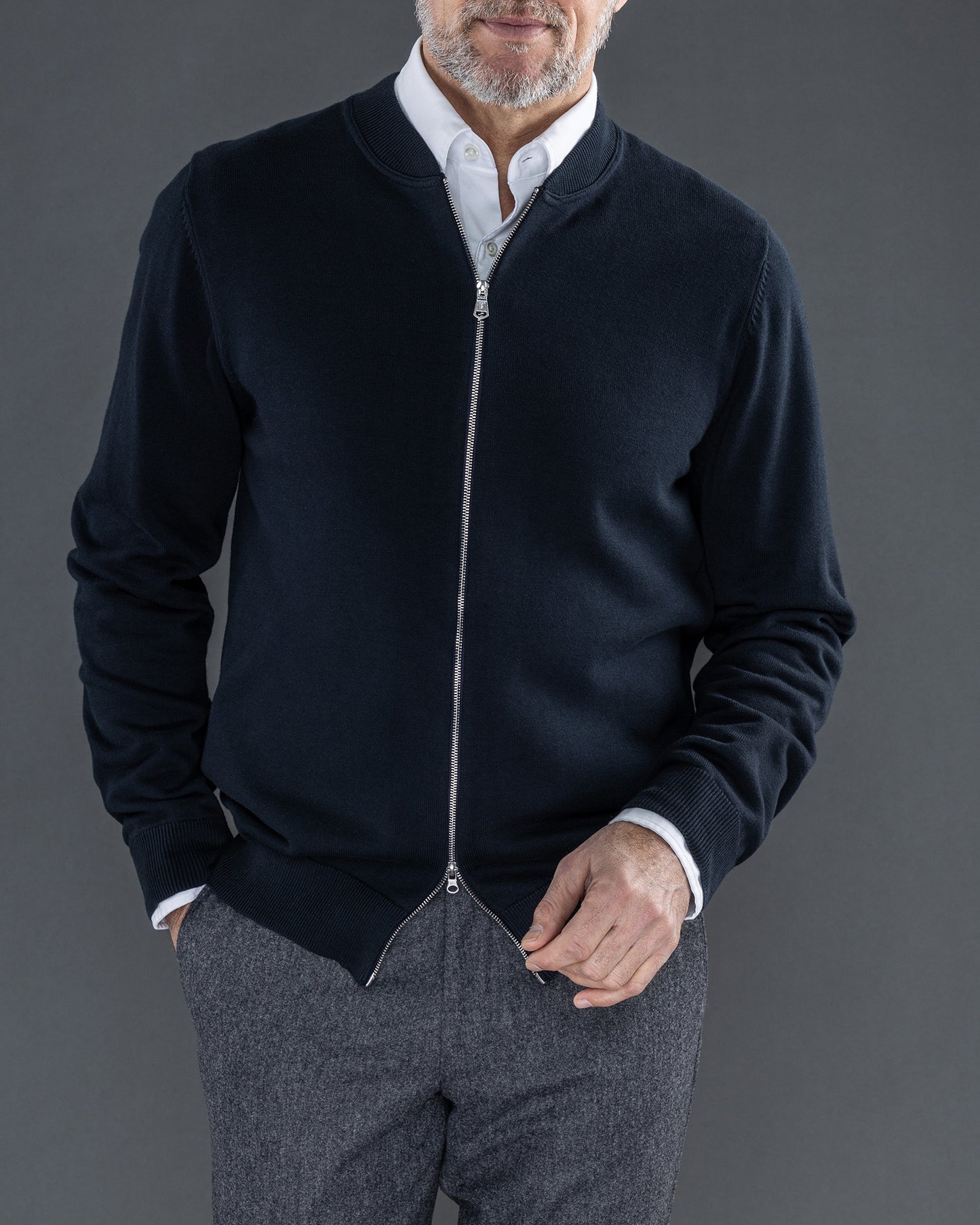 Brockton Cotton Full Zip