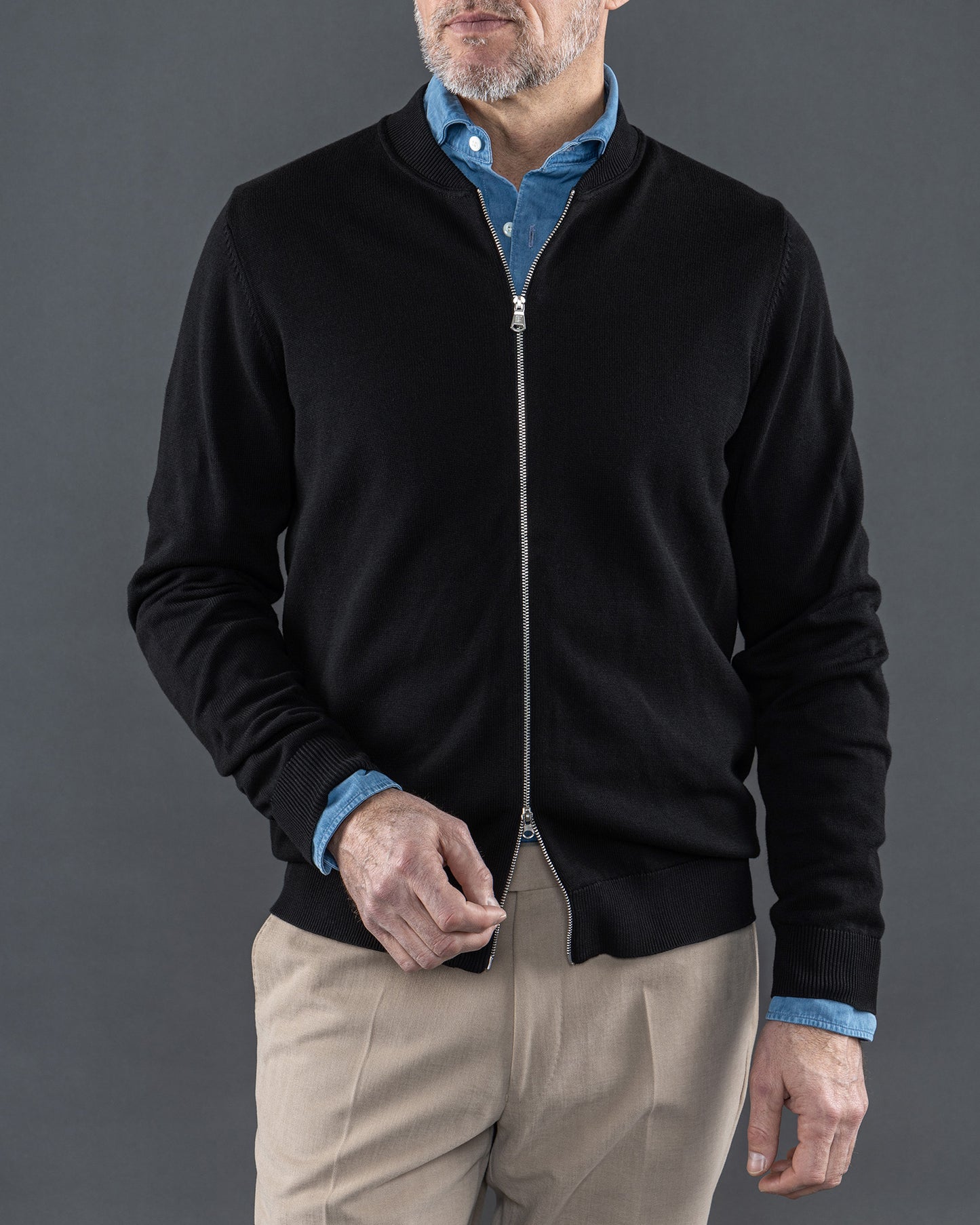 Brockton Cotton Full Zip