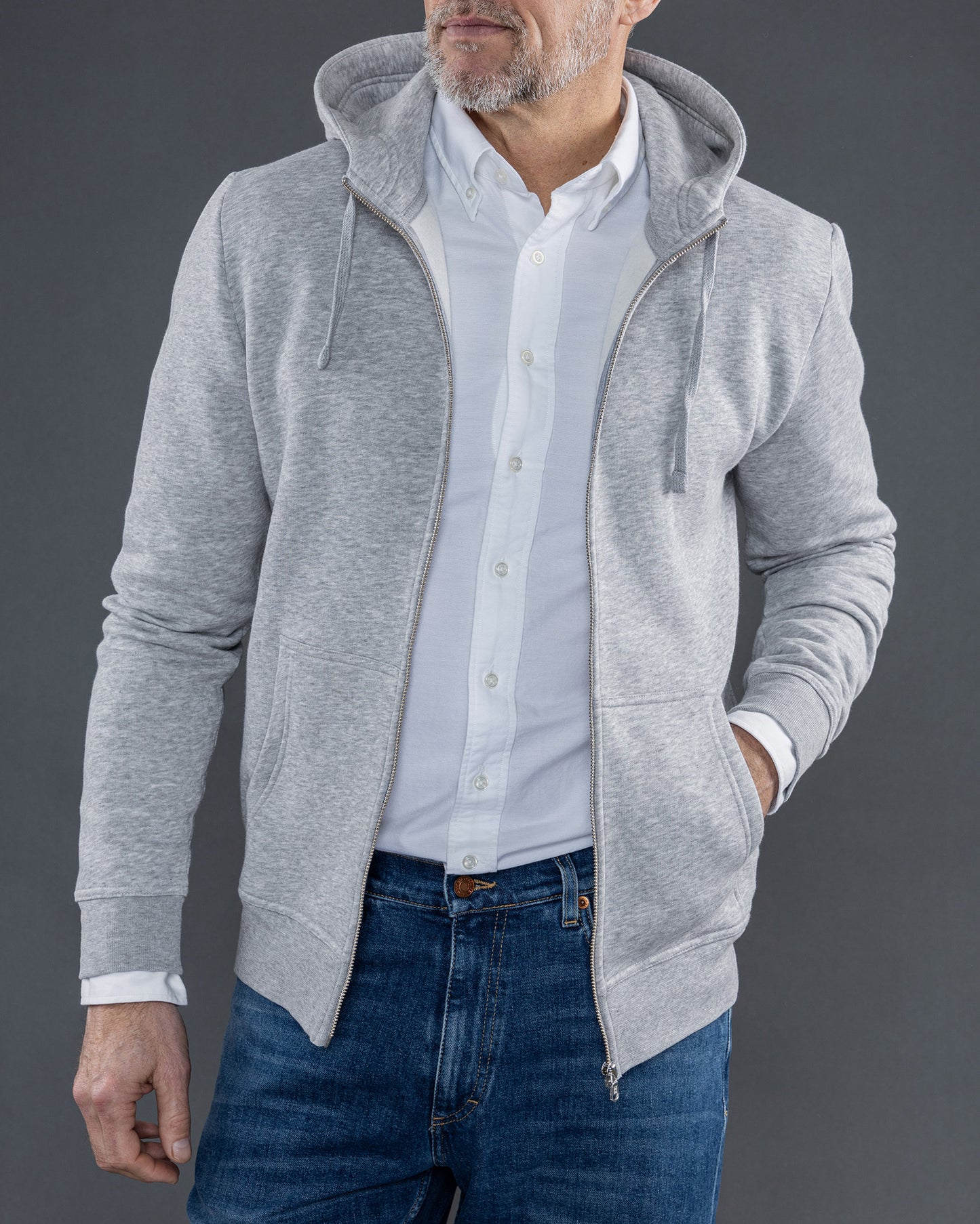 Alfie Zip Hood