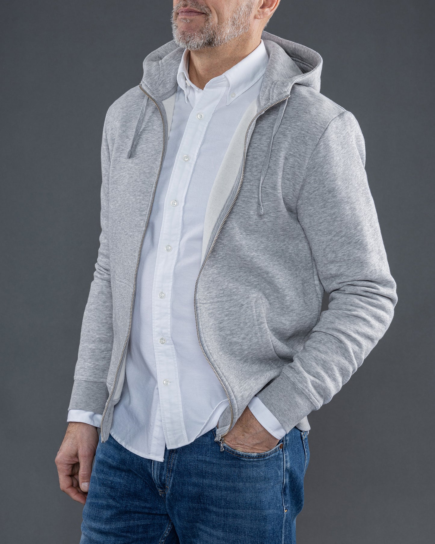 Alfie Zip Hood