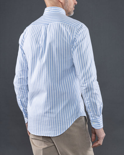 John Solano Bar Stripe Oxford