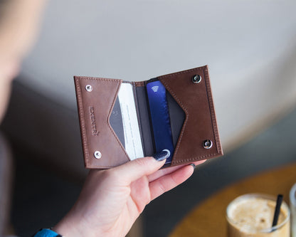 EXENTRI Miniwallet Hazelnut