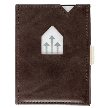 EXENTRI Wallet Coffee Brown