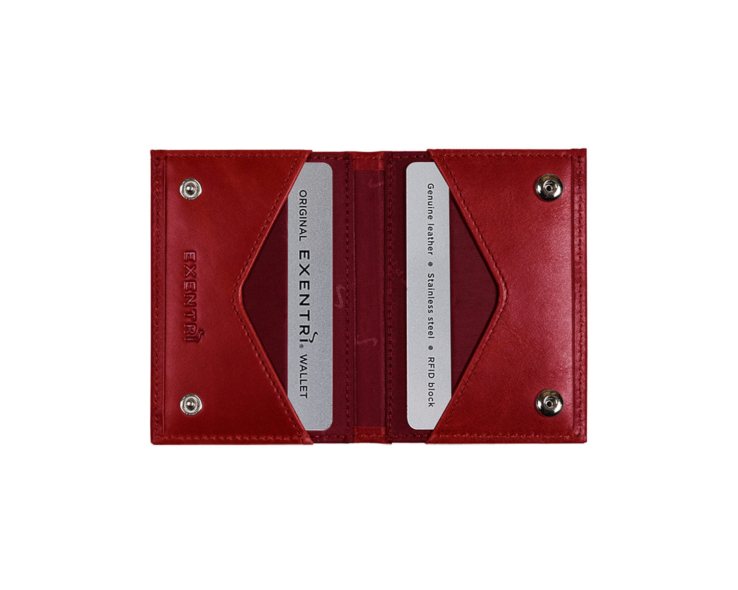 EXENTRI Miniwallet Rich Red