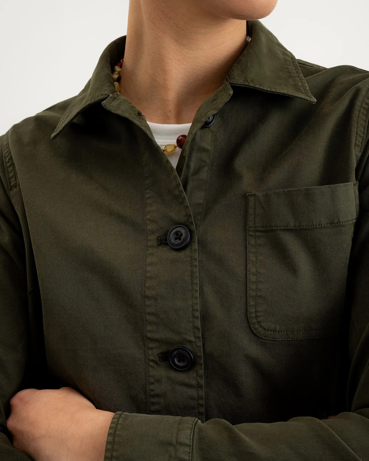 Logan Stretch Overshirt Women's
