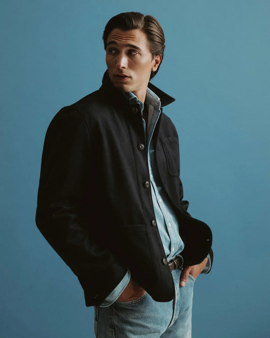 Giotto Wool/Cashmere Overshirt