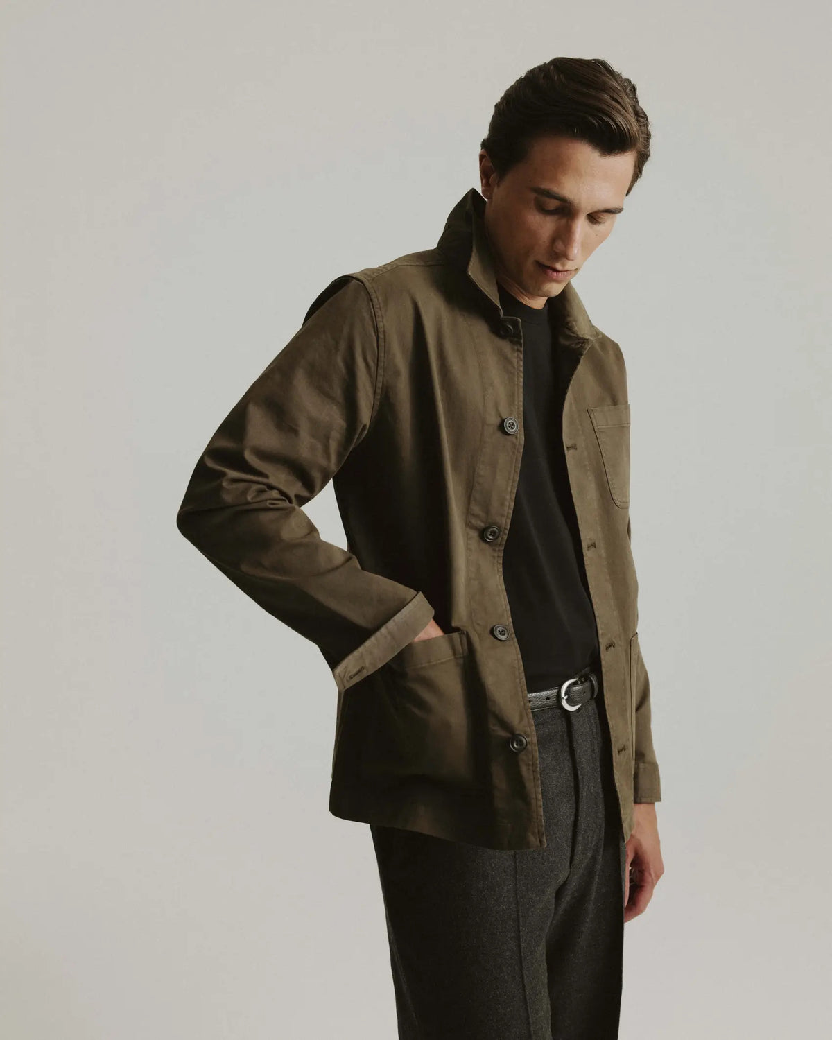 Logan Stretch Overshirt Men's