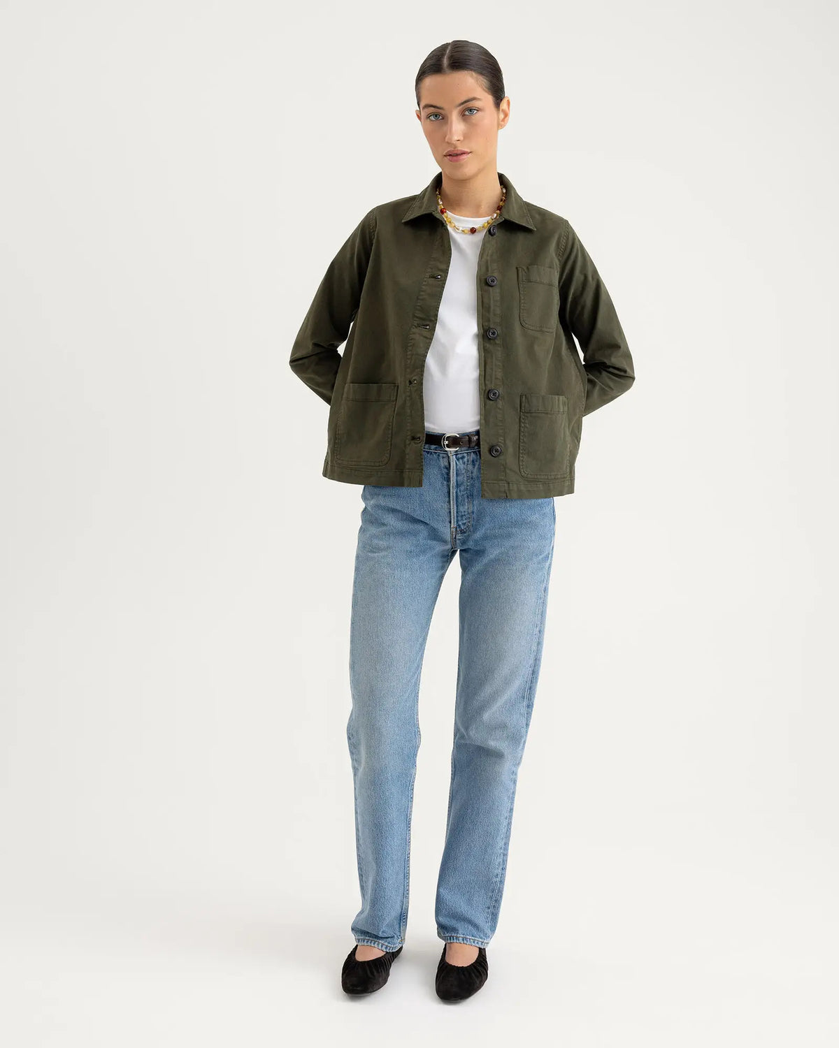 Logan Stretch Overshirt Women's