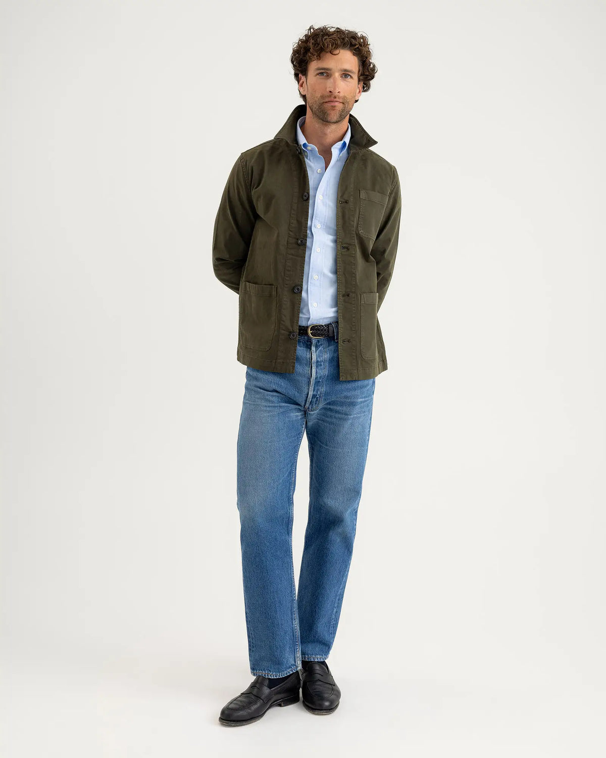 Logan Stretch Overshirt Men's