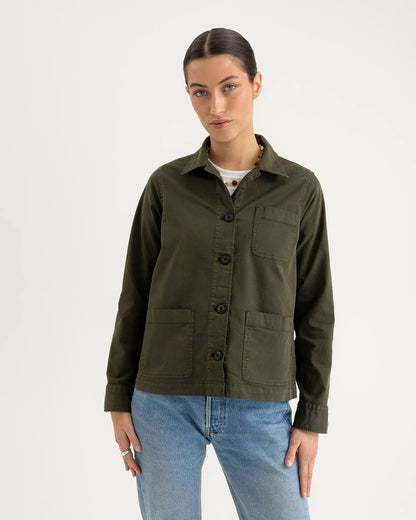 Logan Stretch Overshirt Women's