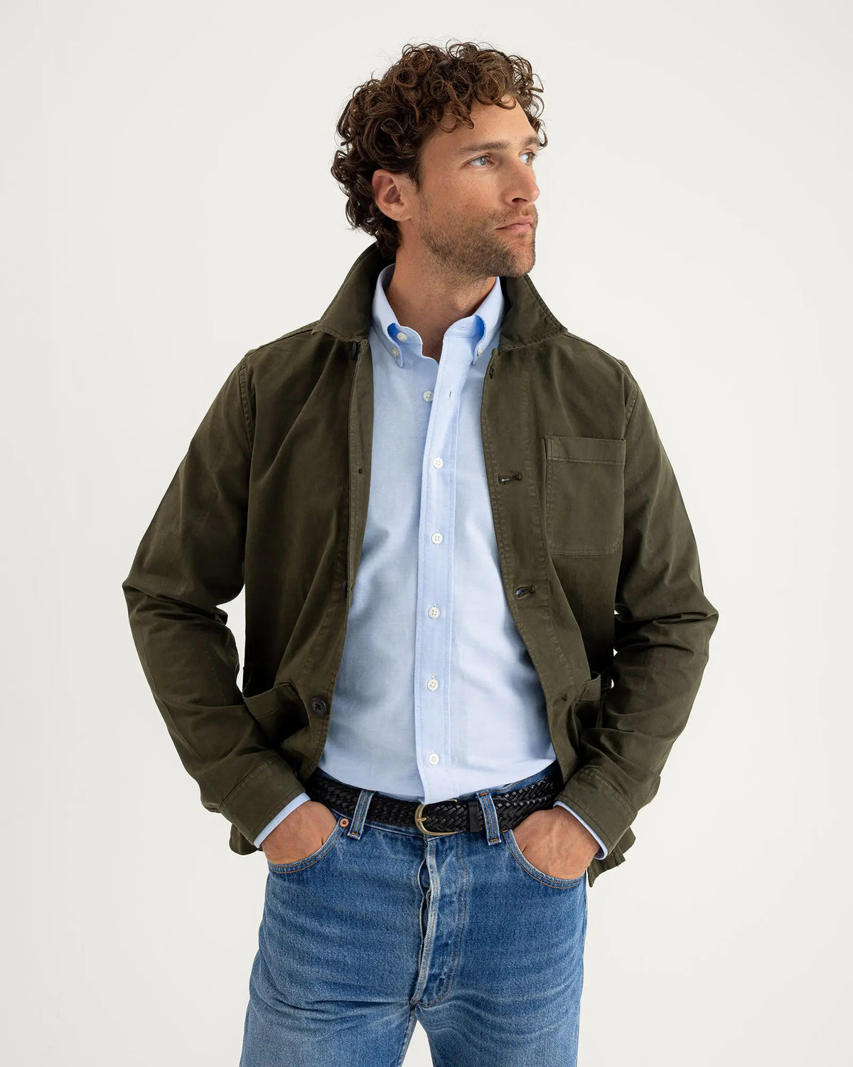 Logan Stretch Overshirt Men's