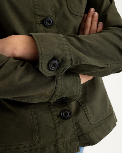 Logan Stretch Overshirt Women's