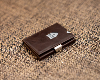 EXENTRI Wallet Coffee Brown